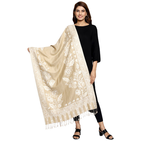 Women's Jamawar Wool Stole